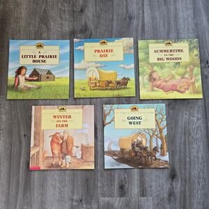 My First Little House Book Lot of 5 - Little House on The Prairie Picture Book